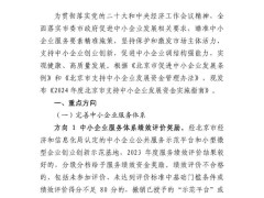 2024年北京市支持中小企業(yè)發(fā)展資金實施指南